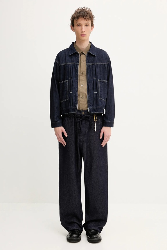 Džínová bunda NEIGHBORHOOD WASHED LW DENIM ZIP 251SPNH.JKM01
