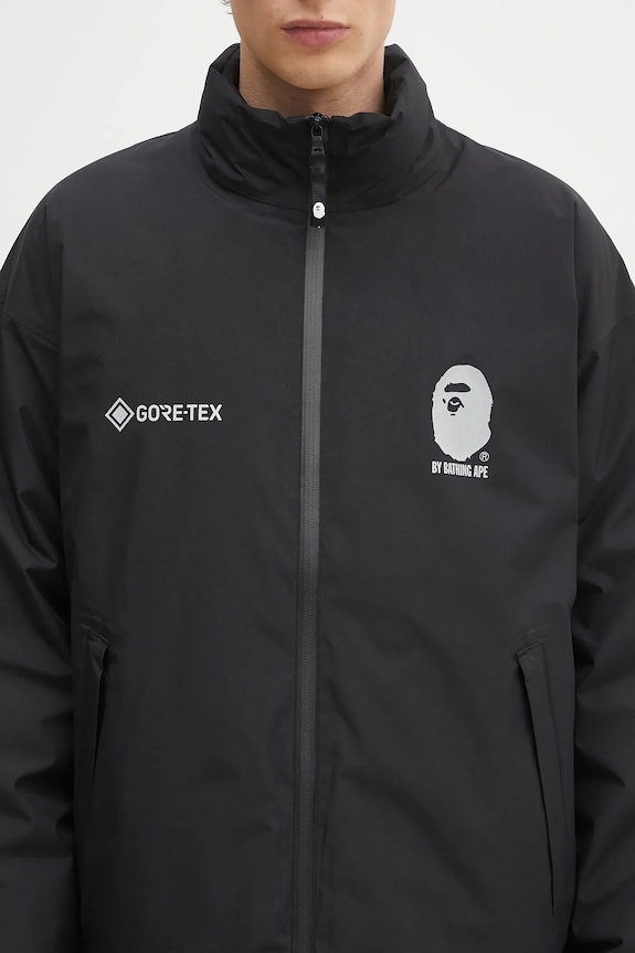 Péřová bunda A Bathing Ape Gore-tex černá 1K70144003