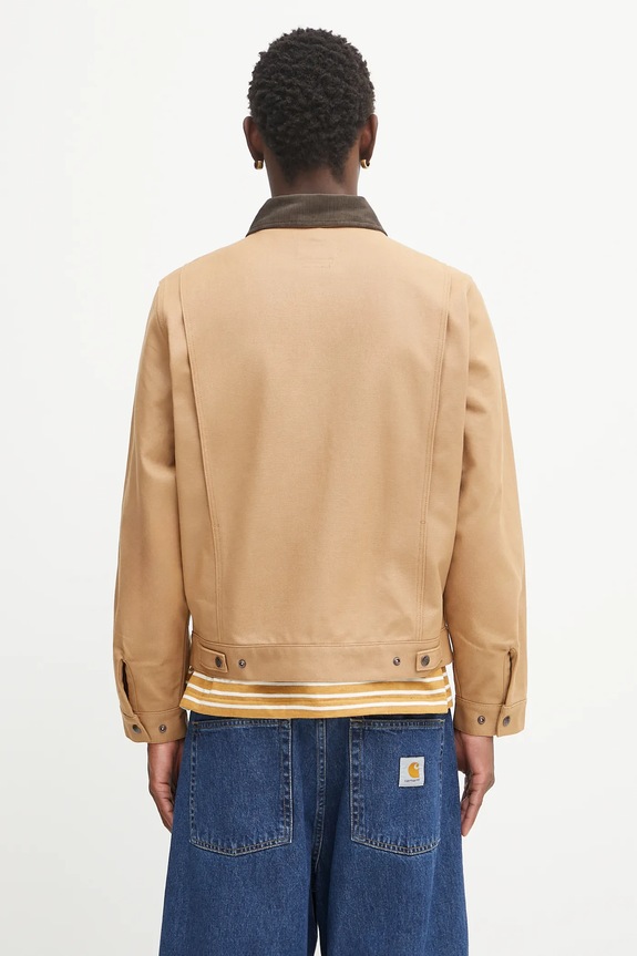Одяг Бавовняна куртка Wacko Maria DICKIES / WORK JACKET 25SS.WMO.DC01 коричневий