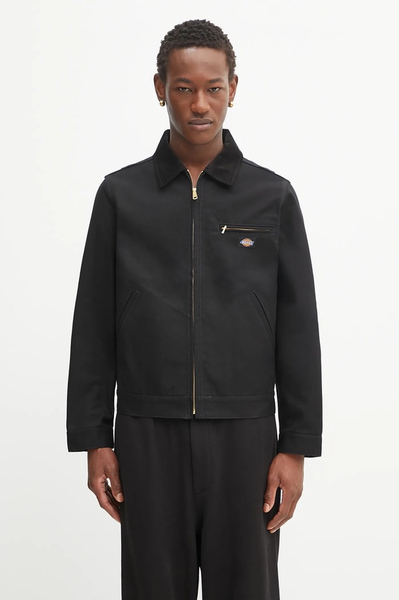 Bavlněná bunda Wacko Maria DICKIES / WORK JACKET nezateplené černá 25SS.WMO.DC01