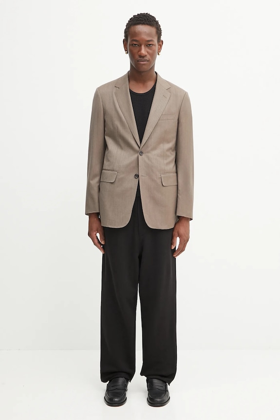 Vlněné sako Wacko Maria SINGLE BREASTED JACKET ( TYPE-3 ) 25SS.WMO.SU03