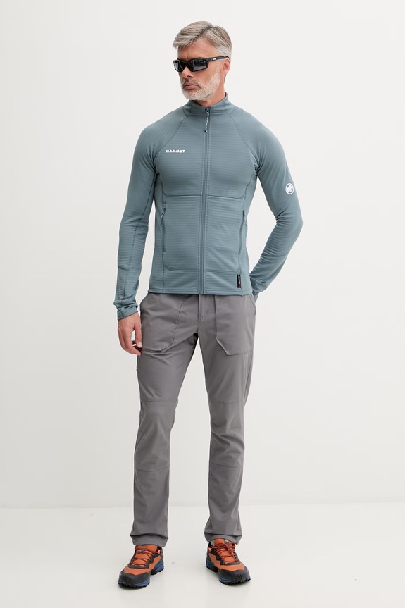 Mammut športová bunda pánska Taiss 1014.07280 tyrkysová SS26
