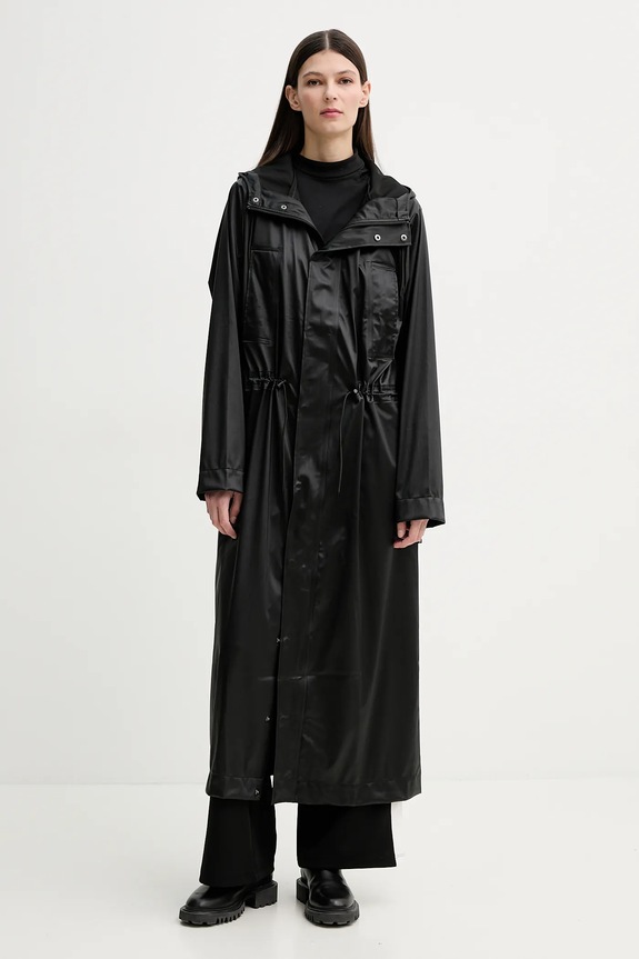Abbigliamento Rains giacca Bold Longest Jacket W3 12120.84 nero