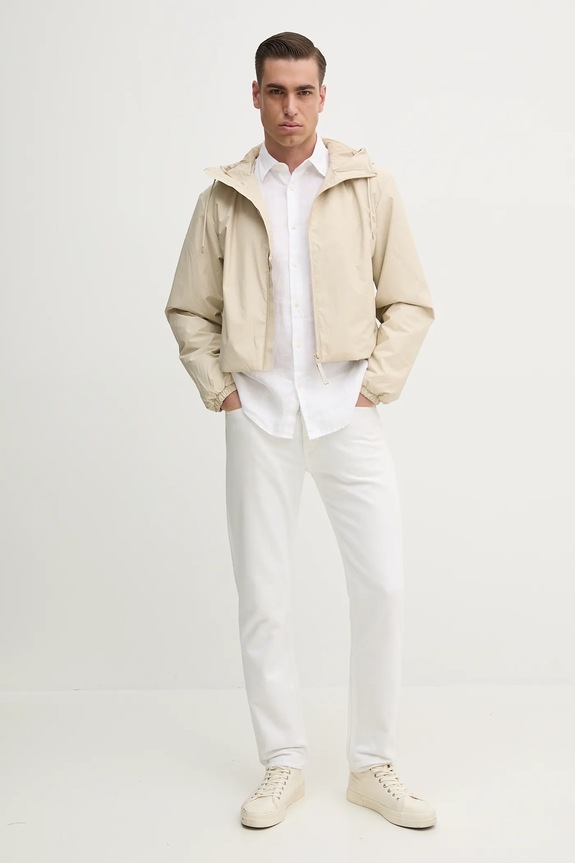 Bunda Rains Lohja Short Insulated Jacket W3T1 béžová 15780.26