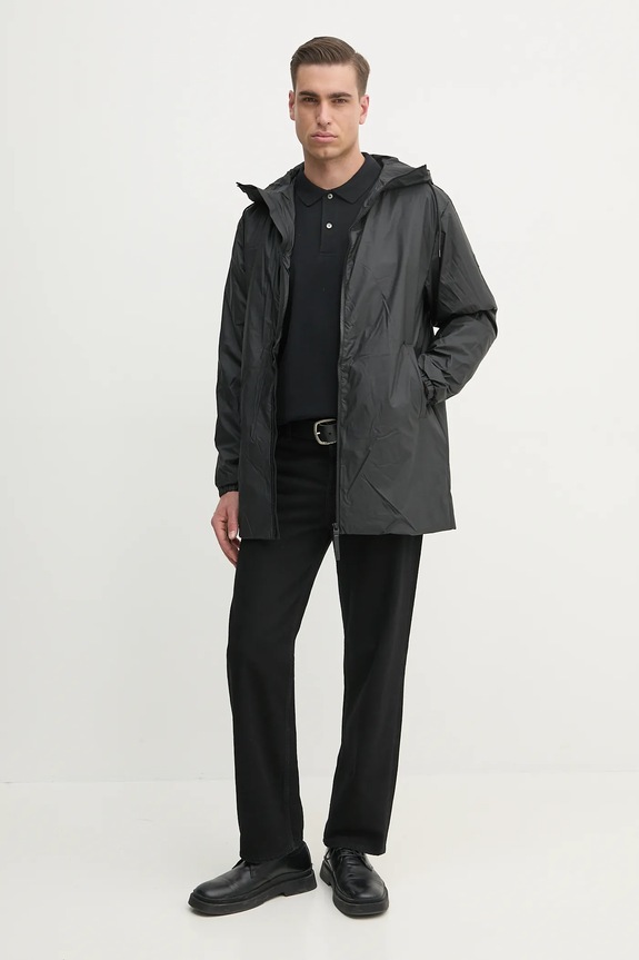 Яке Rains Lohja Long Insulated Jacket W3T2 черен 15790.01