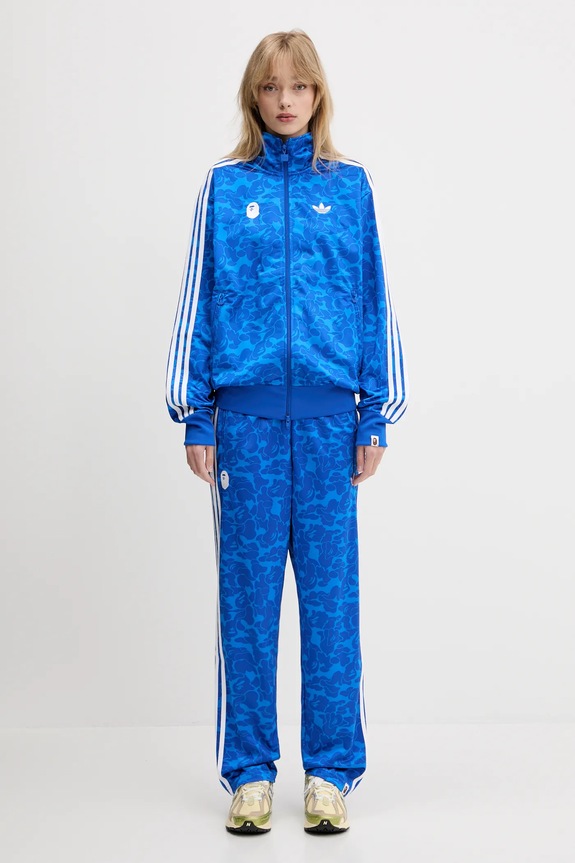 adidas Originals x BAPE SSTR PACK sweatshirt Firebird Track Top AOP JN7118