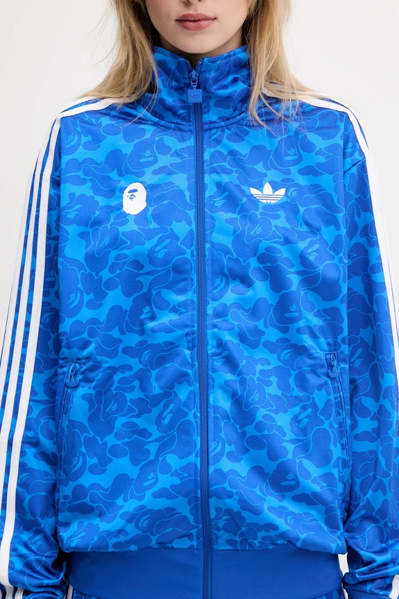 adidas Originals x BAPE SSTR PACK sweatshirt Firebird Track Top AOP JN7118
