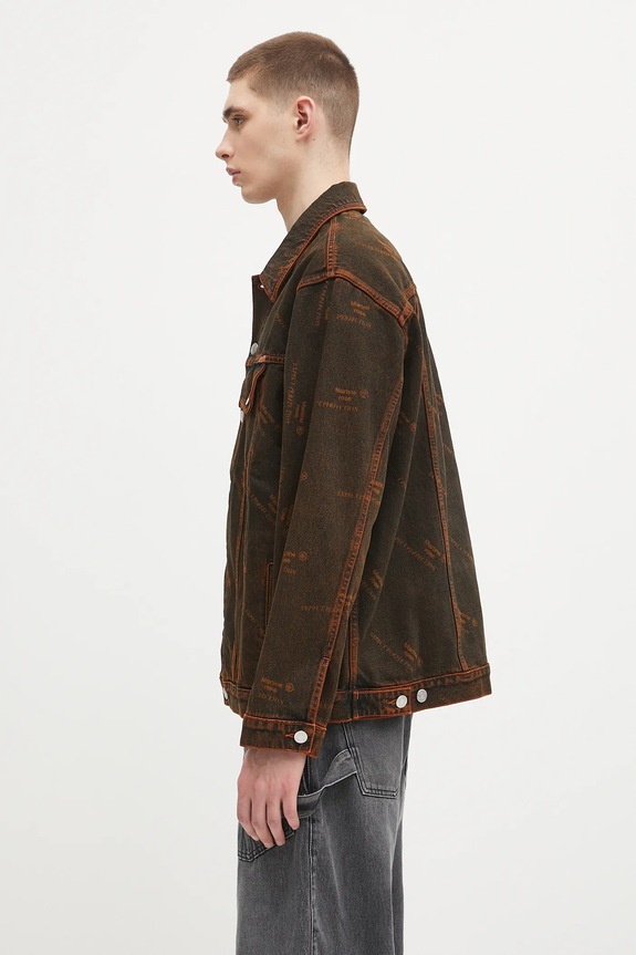 Одежда Джинсовая куртка Martine Rose Oversized Denim 201WD06204 оранжевый