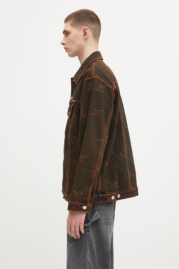 Одежда Джинсовая куртка Martine Rose Oversized Denim 201WD06204 оранжевый