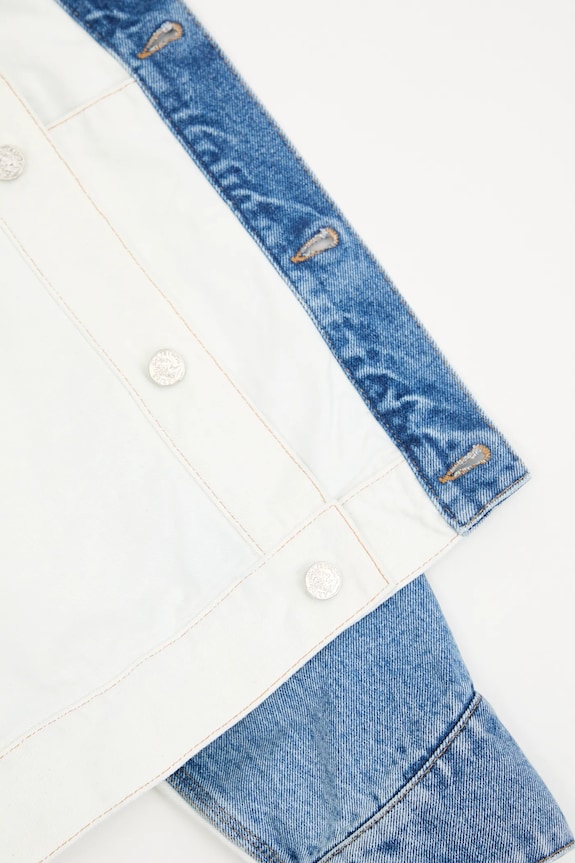 Aries kurtka jeansowa Patchwork Western Carpenter Jacket AR7030503