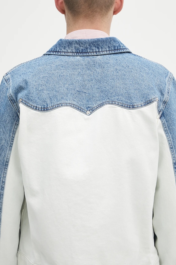 Aries kurtka jeansowa Patchwork Western Carpenter Jacket AR7030503
