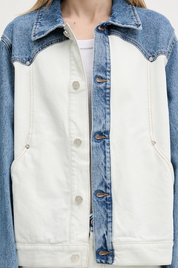 Aries kurtka jeansowa Patchwork Western Carpenter Jacket AR7030503