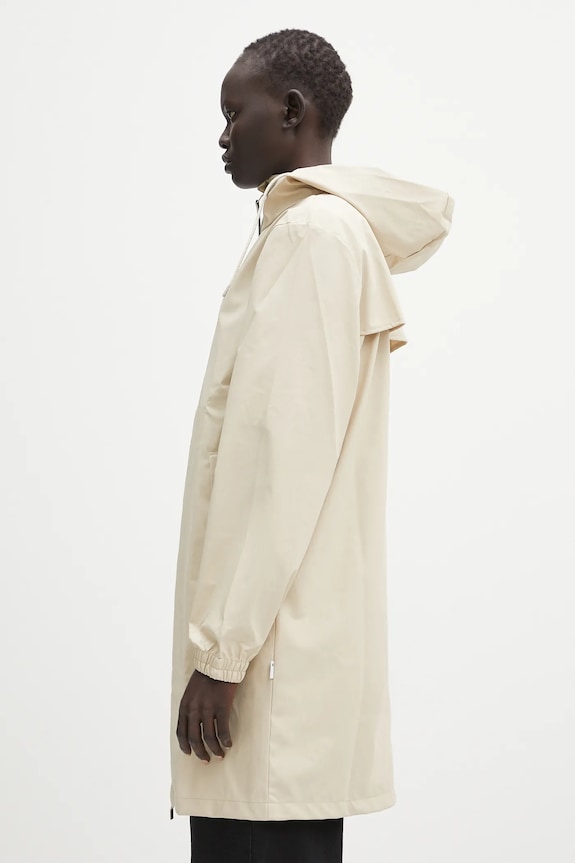 Rains jacket Long Storm Breaker W3 beige 12080.26