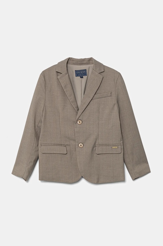Guess blazer bambini tessuto beige L5RN06.WGTW0.PPYA