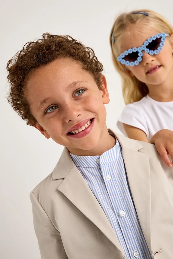 Mayoral marynarka dziecięca 3419.5C.Mini.PPYA beżowy