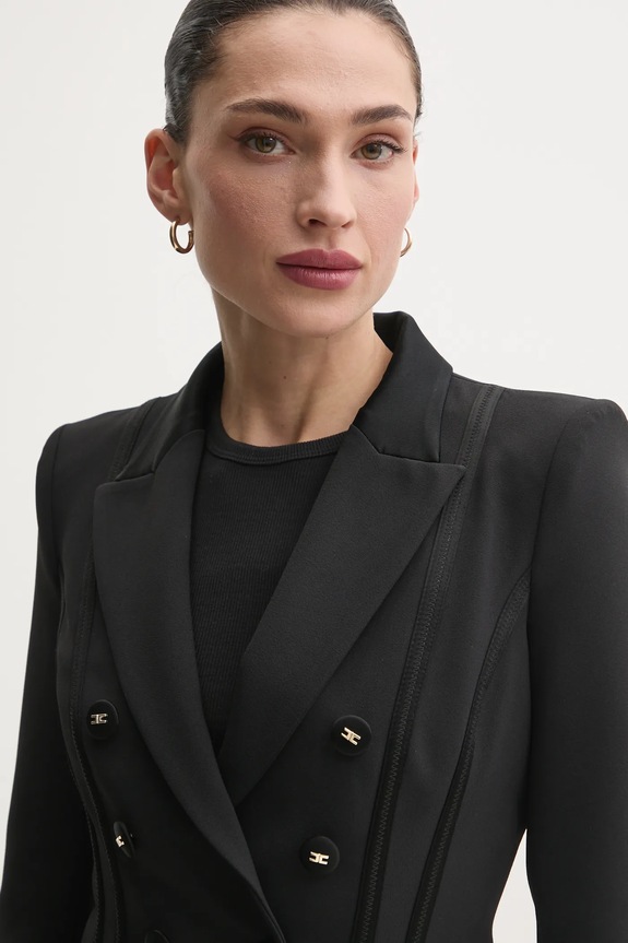 Elisabetta Franchi marynarka czarny GI14251E2