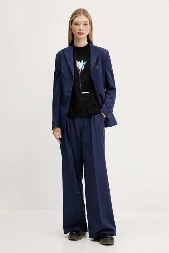 HUGO marynarka Asmalla-1 50533901 granatowy AW25