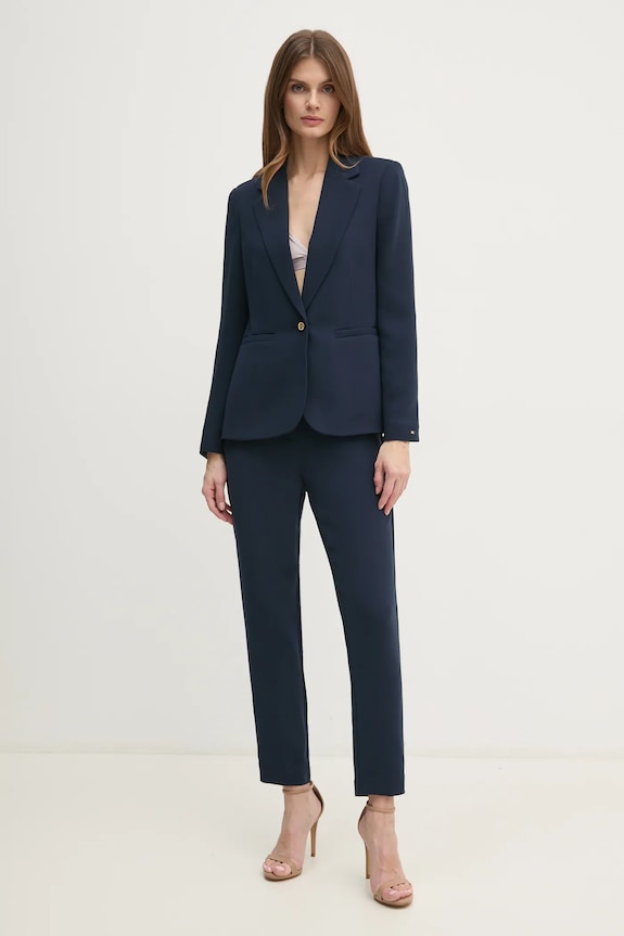 Tommy Hilfiger marynarka WW0WW44096 granatowy SS25
