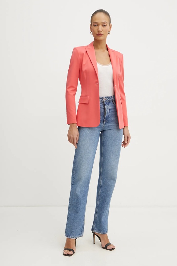 Pinko marynarka 104903.A1L3 różowy SS25