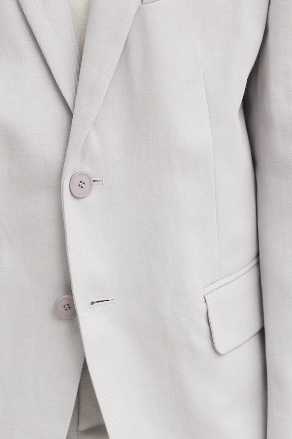 Twinset blazer din amestec de in gri 251TP2760