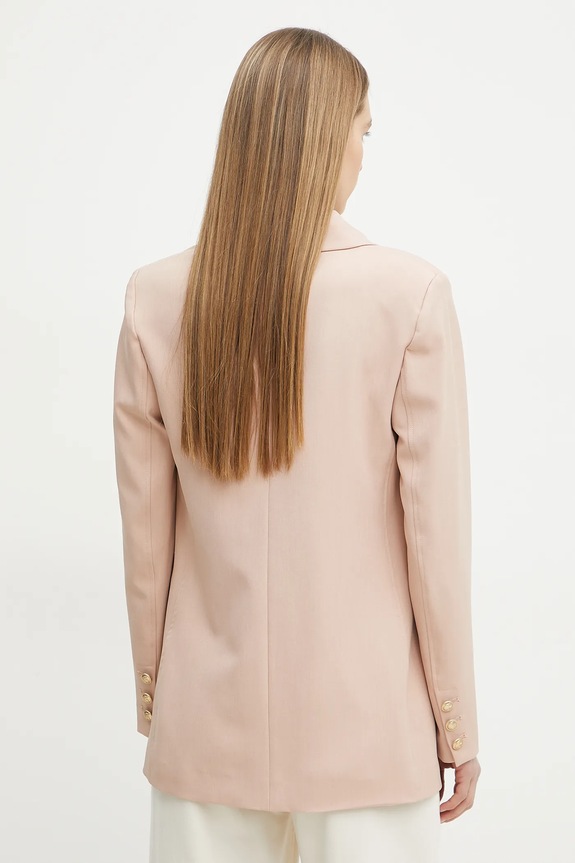 Ρούχα Σακάκι Guess W5RN49.WGX02 πορτοκαλί