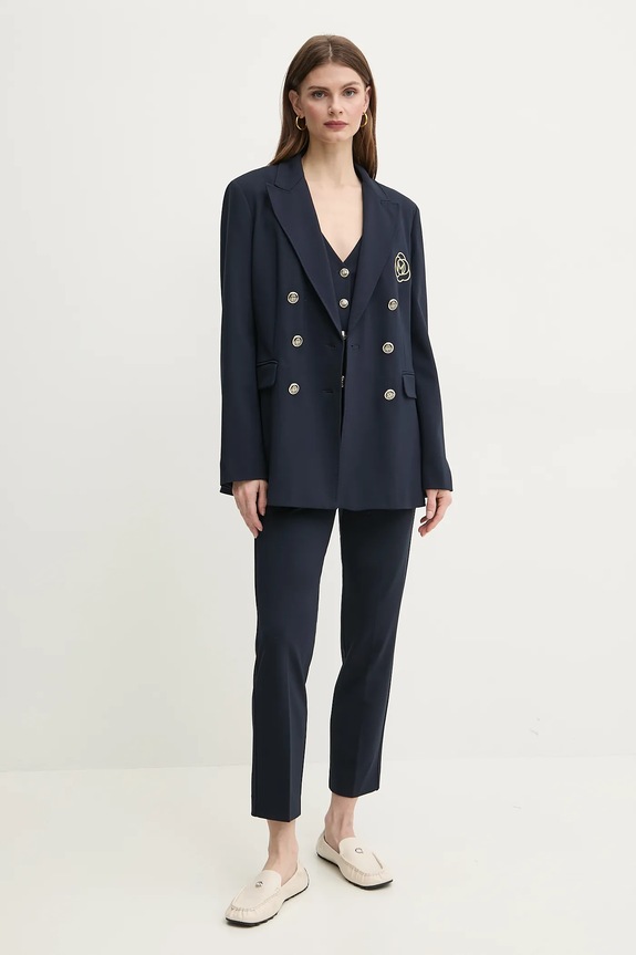Marella marynarka BAIOCCO 2513911024 granatowy SS25