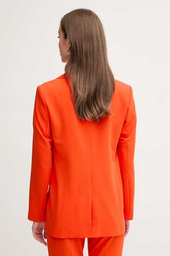 Ρούχα Σακάκι Sisley 2KVXLW025 πορτοκαλί
