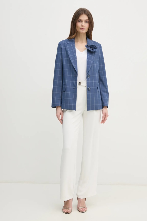 Sisley marynarka 2IQULW02S niebieski SS25