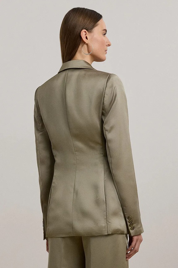 Σακάκι Lauren Ralph Lauren 200963667 καφέ SS25