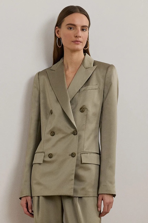 Ρούχα Σακάκι Lauren Ralph Lauren 200963667 καφέ