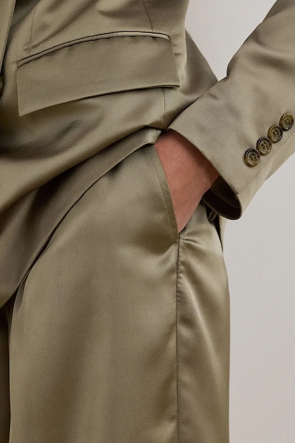 Σακάκι Lauren Ralph Lauren 200963667 καφέ