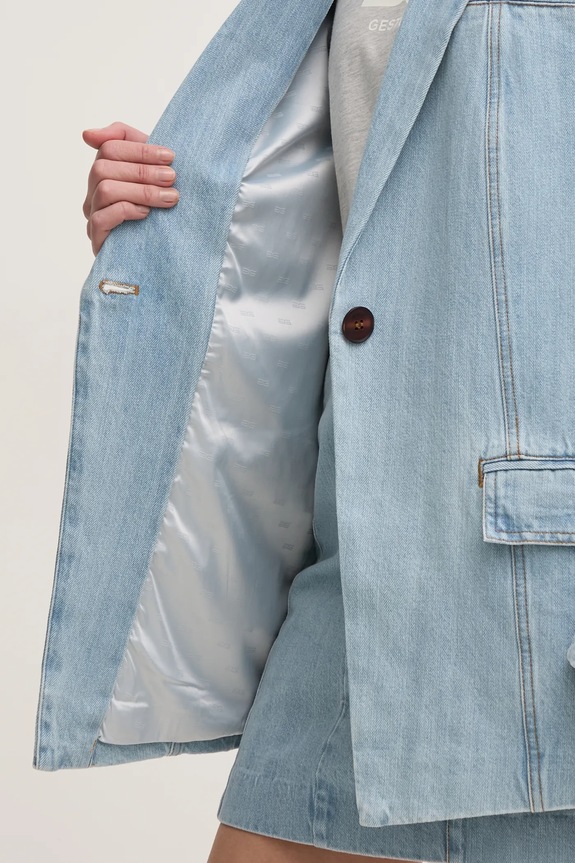 Gestuz jacheta denim 10909771 albastru