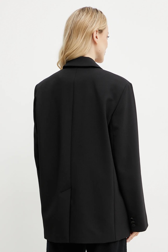 Ρούχα Μπλέιζερ με μίγμα μαλλιού Weekend Max Mara 2515041071600 μαύρο