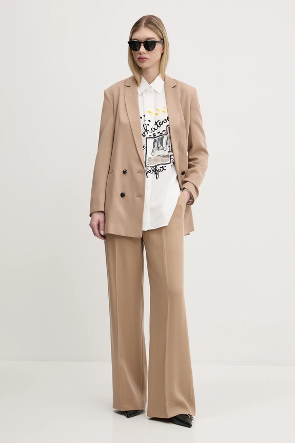 HUGO giacca 50540819 beige SS25