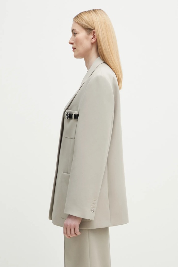 Coperni blazer Belted Pocket Tailored COPV69F3004 beige SS25