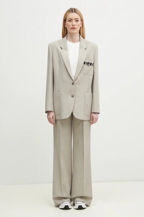 Coperni blazer Belted Pocket Tailored COPV69F3004