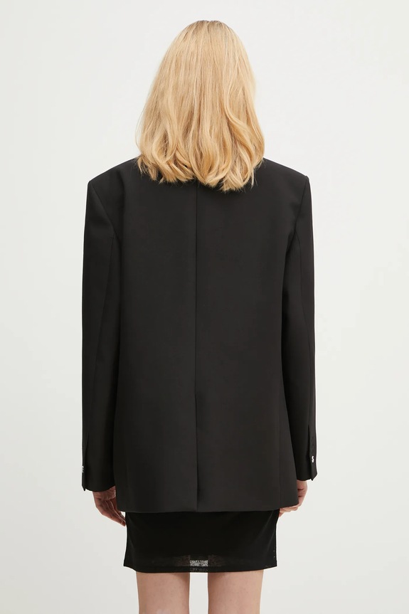 Oblečení Sako Coperni Belted Pocket Tailored COPV69F3004 černá