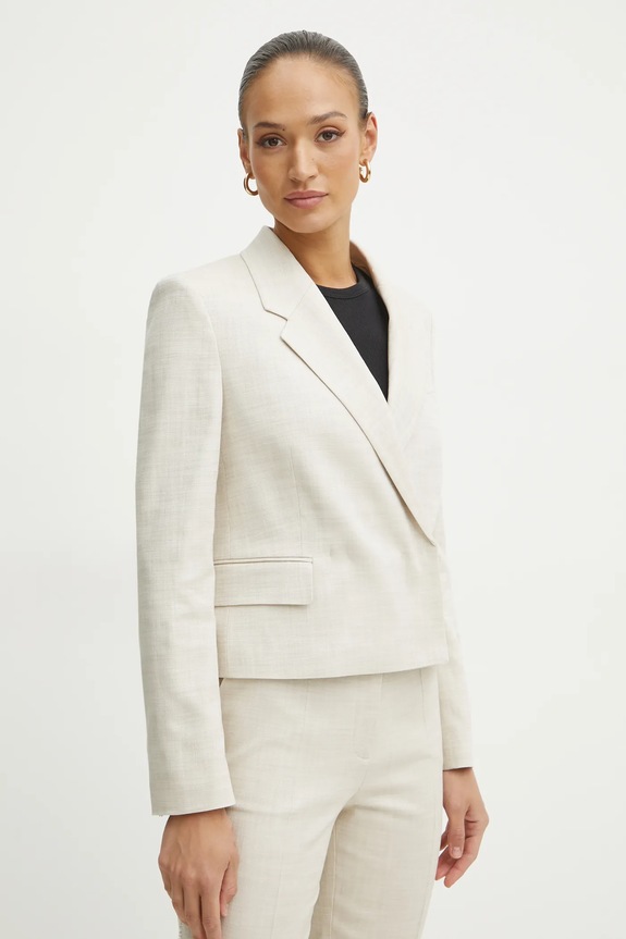 BOSS marynarka tkanina beżowy 50537449