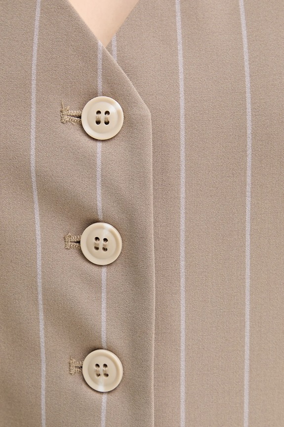Samsoe Samsoe gilet SANEEM F25100157 beige