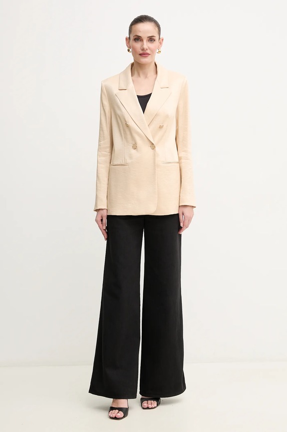 Guess marynarka CAMILLE W5GN63.WH5F0 beżowy SS25