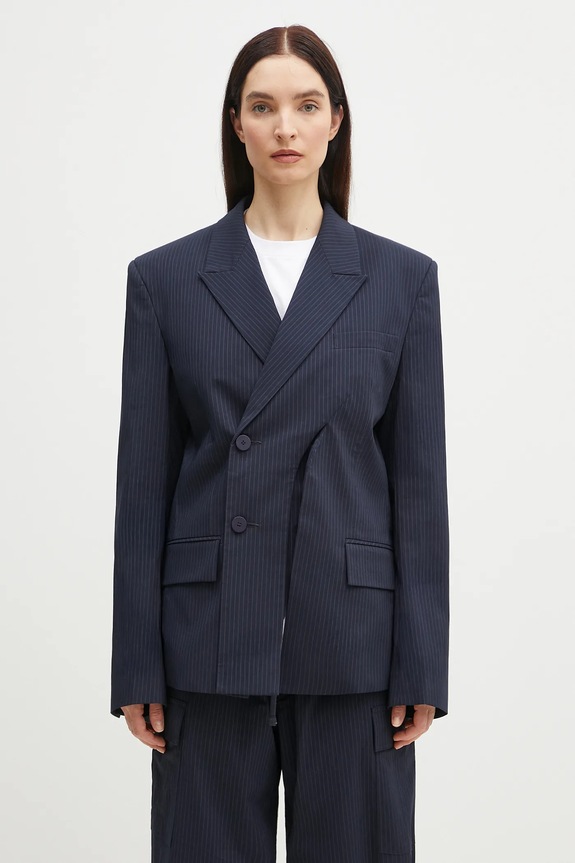 Ottolinger giacca Oversize Split Blazer monopetto blu navy 123.600723.01
