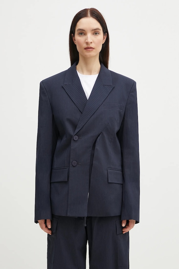 Ottolinger giacca Oversize Split Blazer monopetto blu navy 123.600723.01