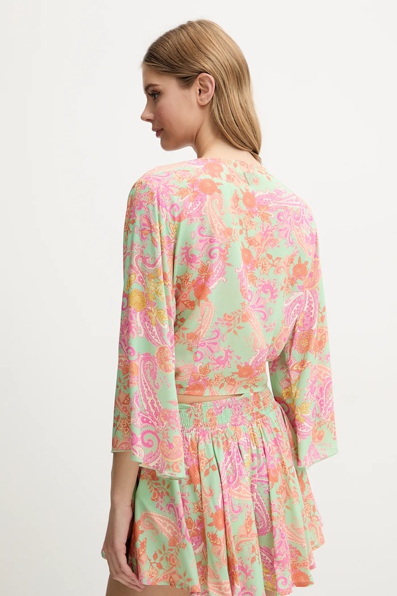 Ogrtač za plažu Guess E5GH01.WH3X2 zelena SS25