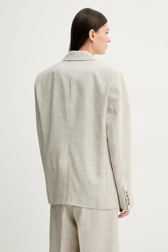 Îmbrăcăminte Herskind blazer din amestec de in Matteo 5543188 bej