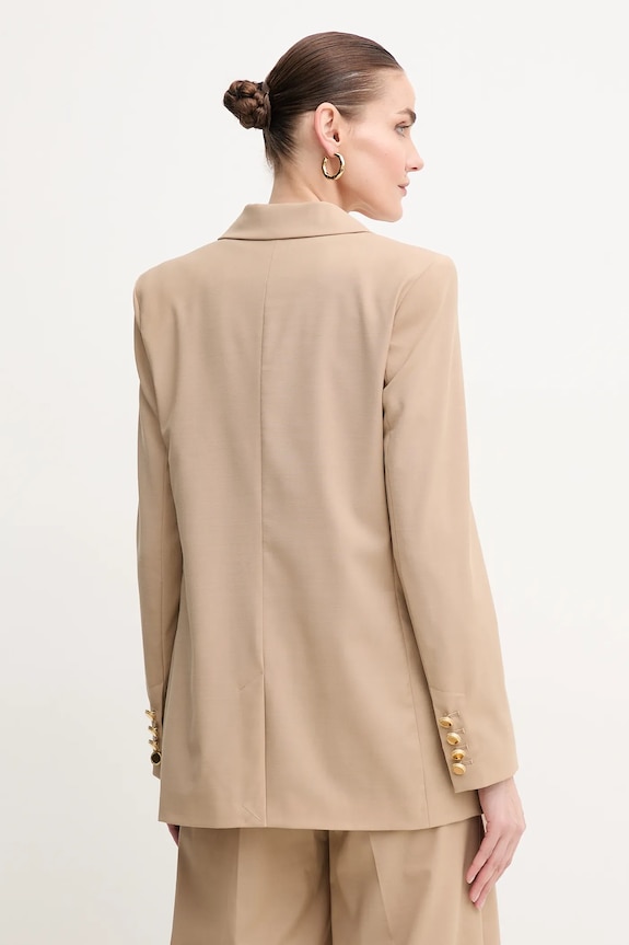 Ruházat Marciano by Guess blézer gyapjú keverékből IRINA 5GGN04.7294A bézs