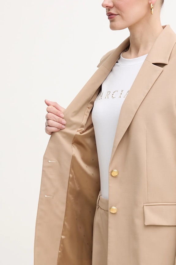 Marciano by Guess blézer gyapjú keverékből IRINA 5GGN04.7294A