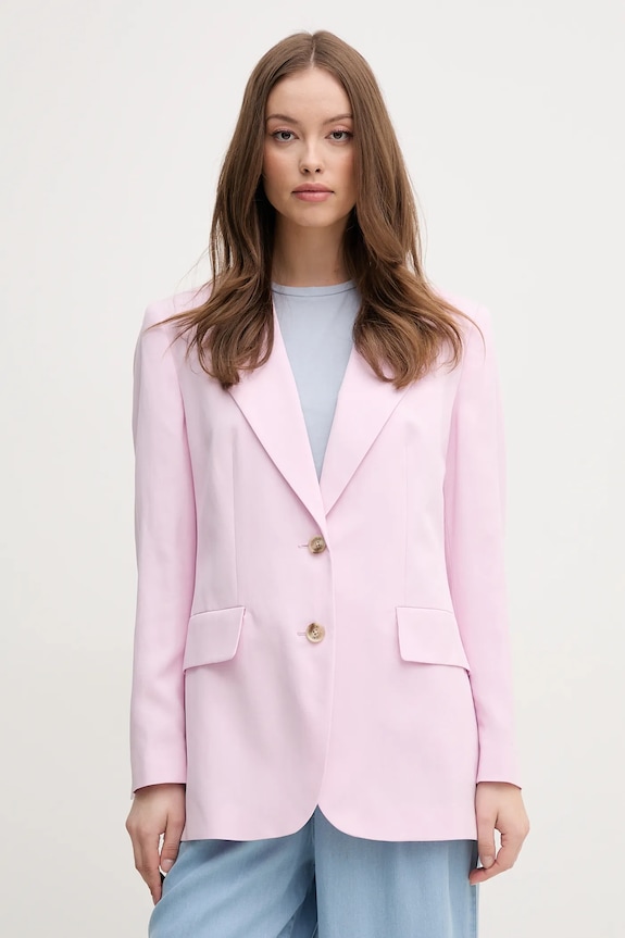 Joop! blazer din amestec de in cu captuseala violet 30046414