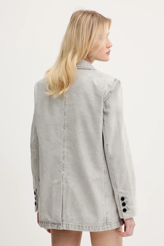 Odzież Miss Sixty marynarka jeansowa 6S1WJ58700 szary