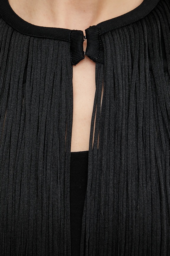 Herve Leger marynarka Icon FRI1456462 czarny