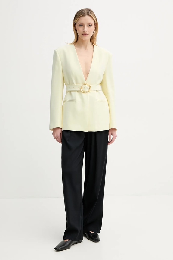 Σακάκι ISABELLE BLANCHE IS25SS.J040.T008 κίτρινο SS25